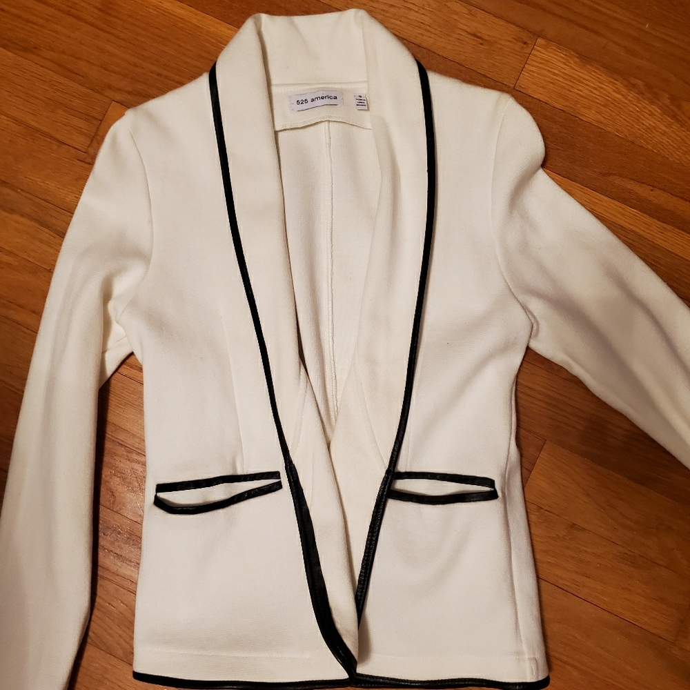 Black and White Blazer